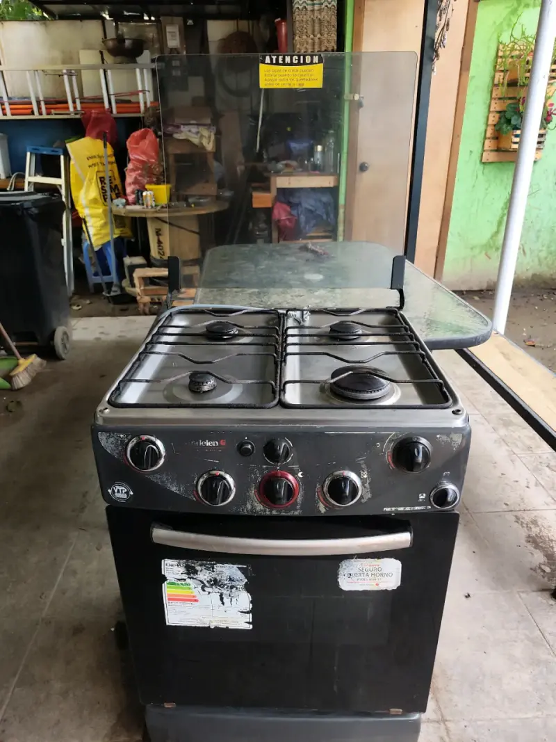 Cocina a gas Mademsa con horno y 4 quemadores - 2