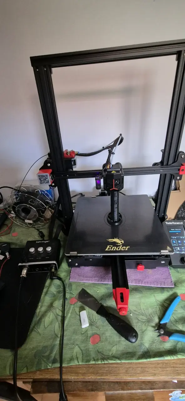Impresora 3D Ender 3 max neo con auto nivelacion - 6