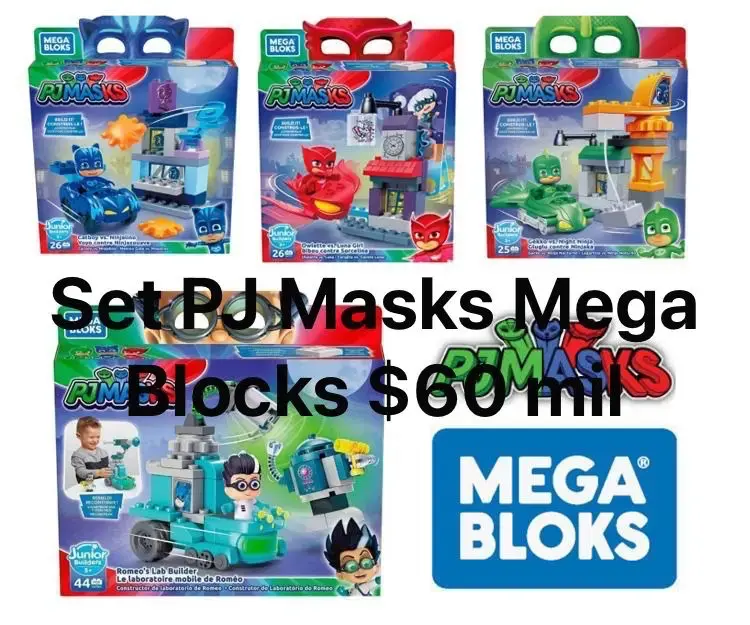 Set de Bloques Mega Bloks PJ Masks - 1