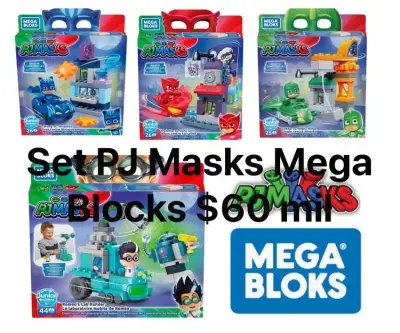 Set de Bloques Mega Bloks PJ Masks - miniatura 1