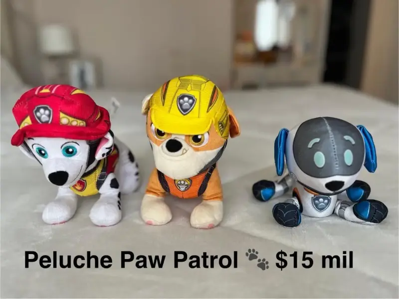 Set de Peluches Paw Patrol