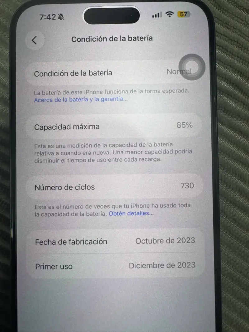 iPhone 15 Pro Max 256GB negro titanio - 2