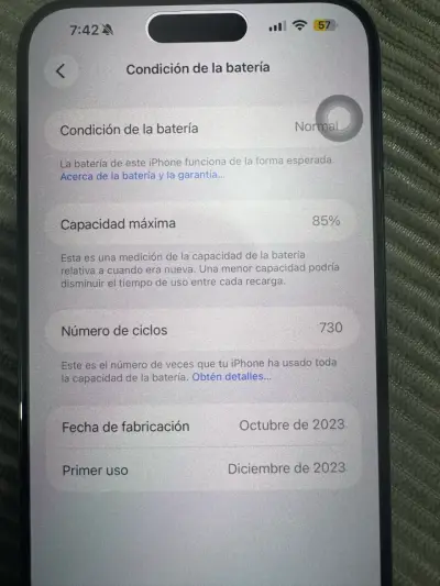 iPhone 15 Pro Max 256GB negro titanio - miniatura 2