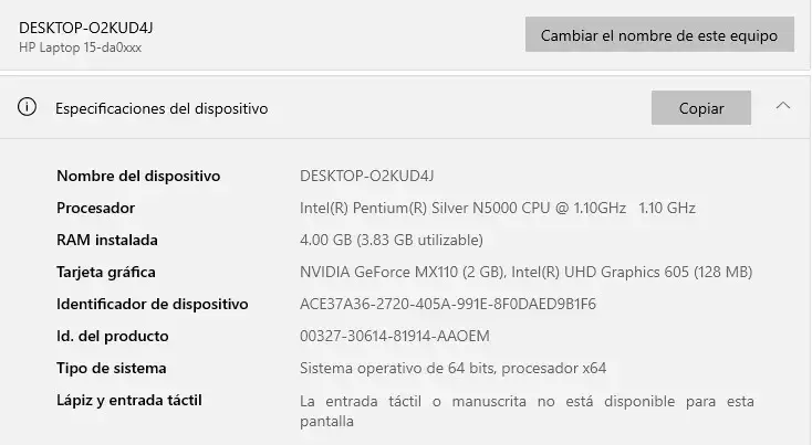 Notebook HP - 6