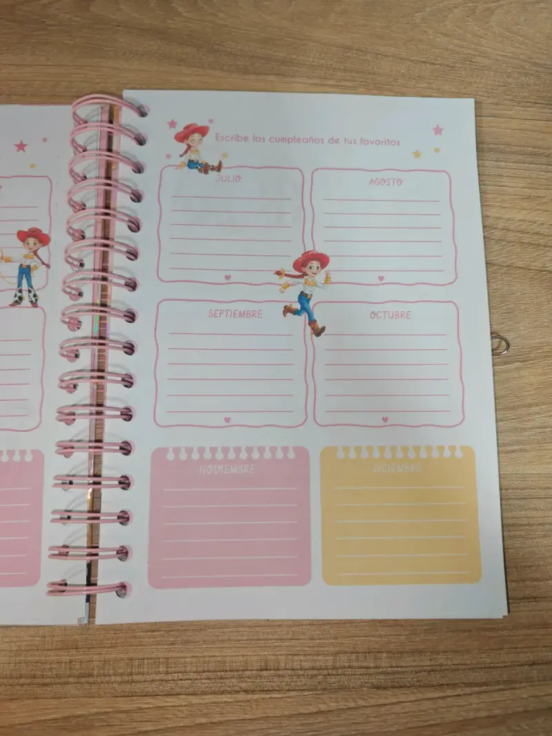 Diario Toy Story con llavero 3D y stickers - 5