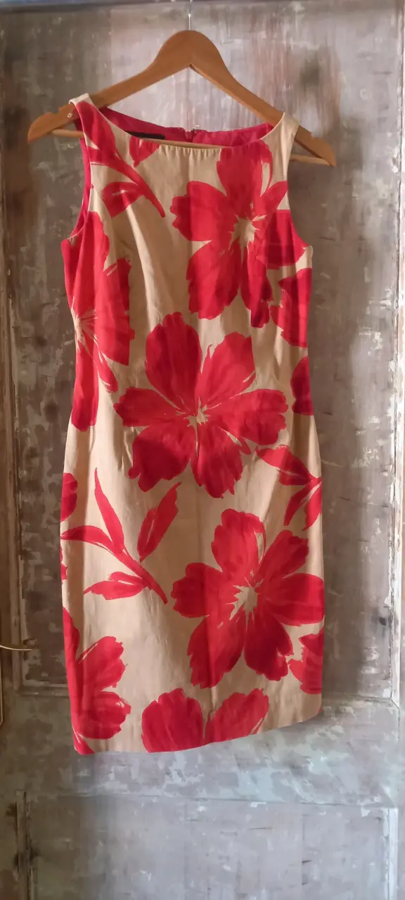 Vestido floral sin mangas Jones New York - 1