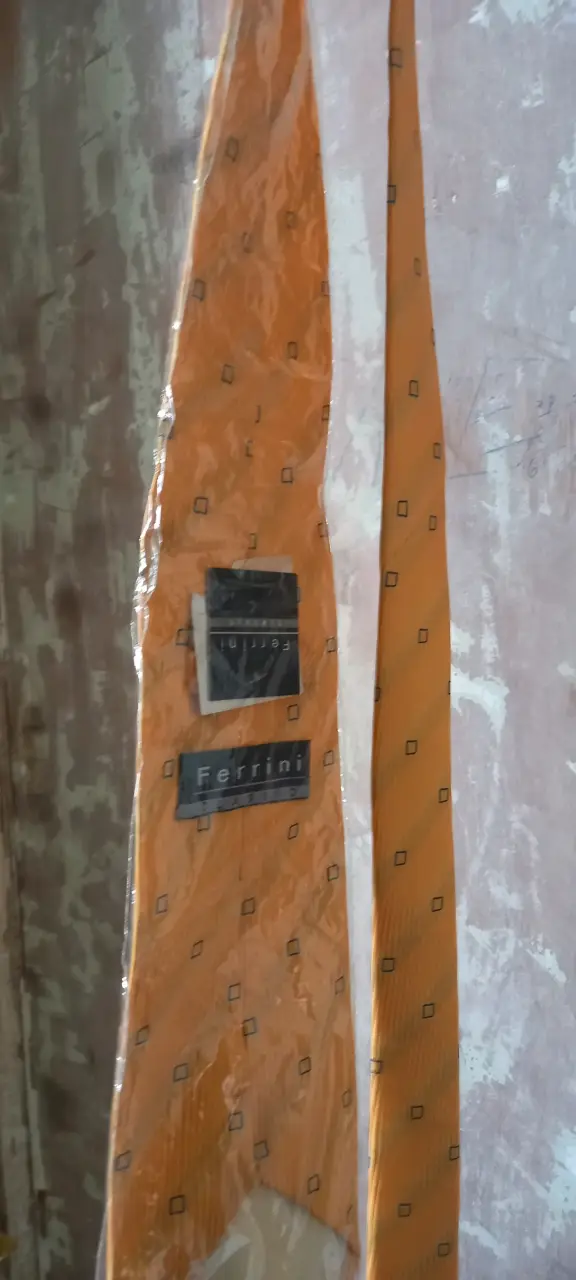Corbata Ferrini Classic con diseño geométrico - 2