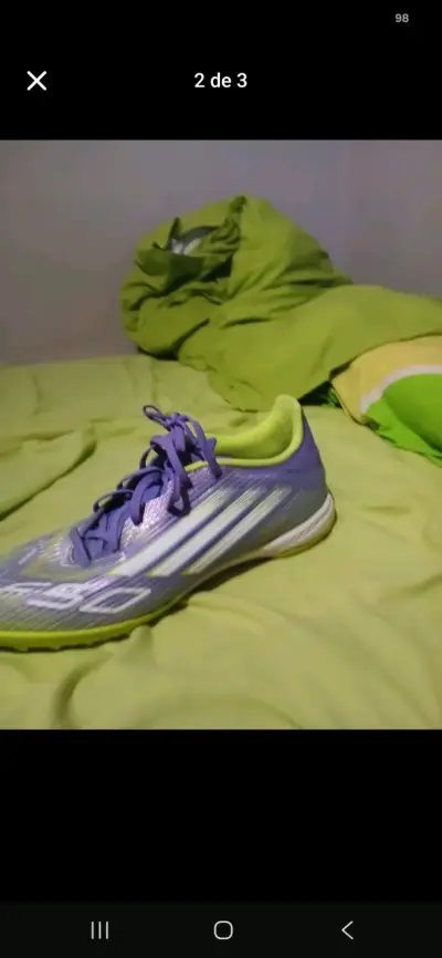 Zapatillas de futbol f50 - miniatura 2