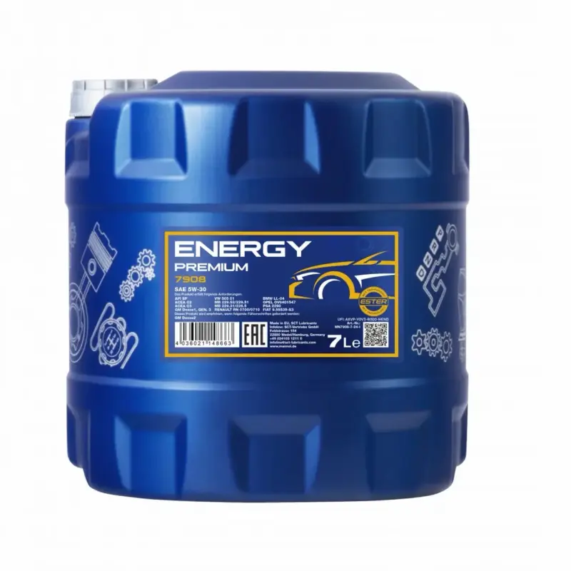 Aceite de Motor Mannol Energy Premium 5w30 7L - 2