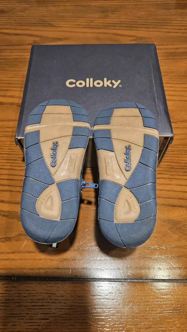 Botines Colloky azul con diseño de corazón - 3