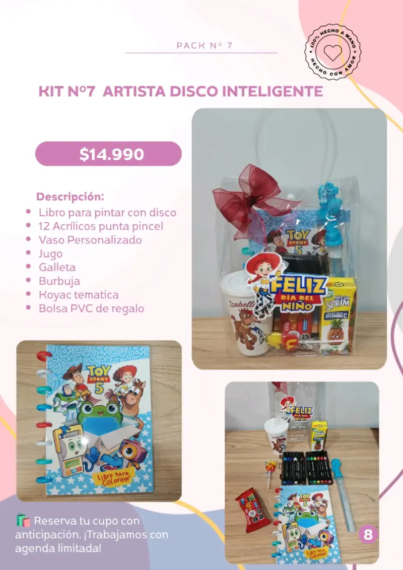 Kit artista Disco inteligente - 6