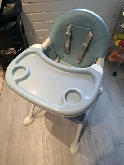 Silla de comer para bebé con bandeja ajustable - miniatura 2