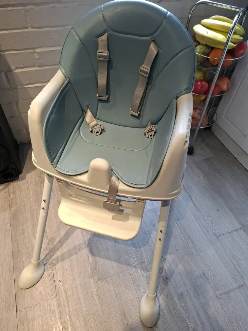 Silla de comer para bebé con bandeja ajustable - 3
