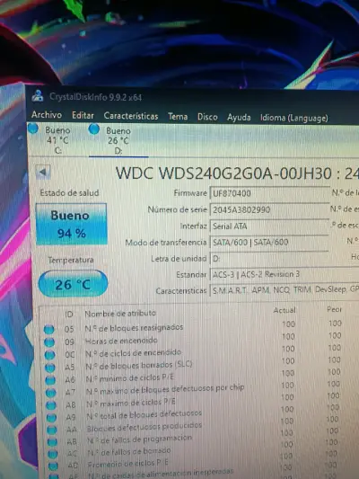 Disco SSD WD Green 240GB SATA. Con Sata de regalo! - miniatura 4