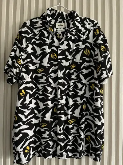 Camisa estampada de aves Americano talla M - miniatura 1
