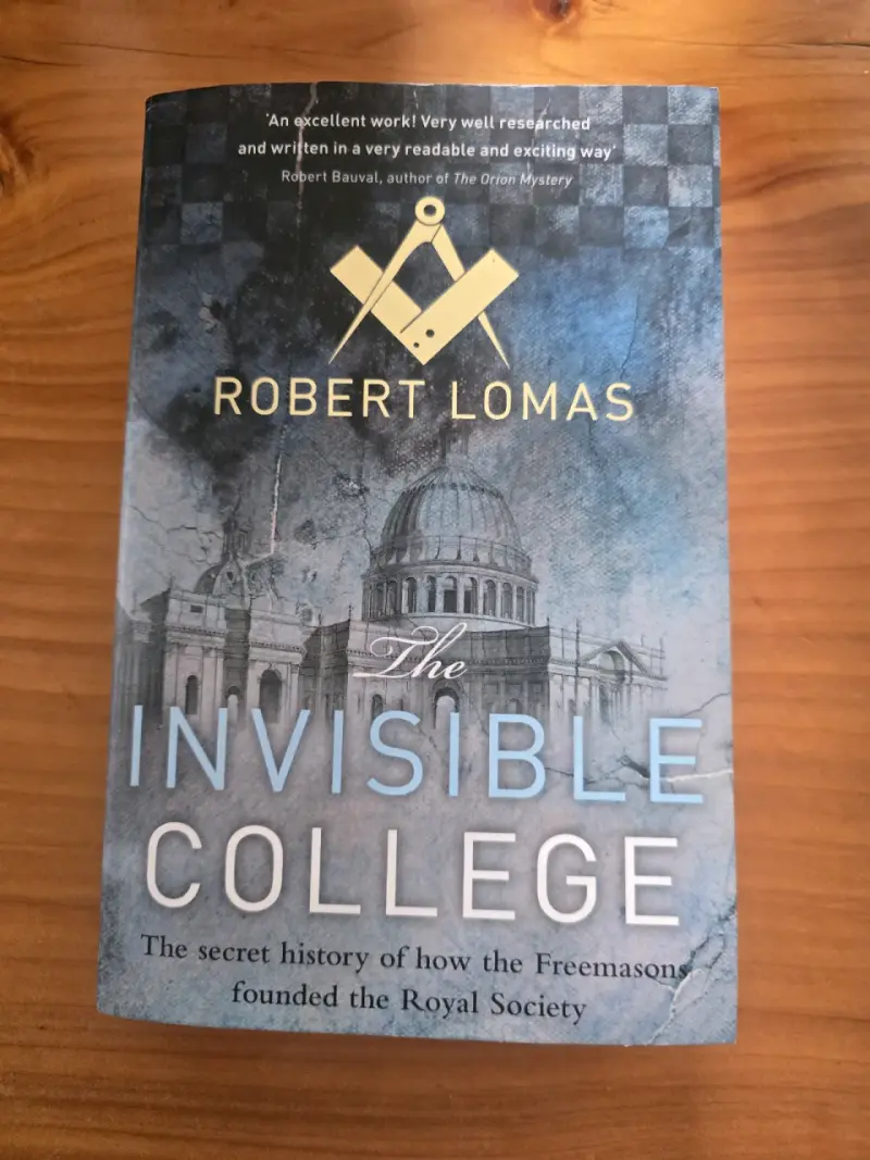 Libro 'The Invisible College' de Robert Lomas - 1