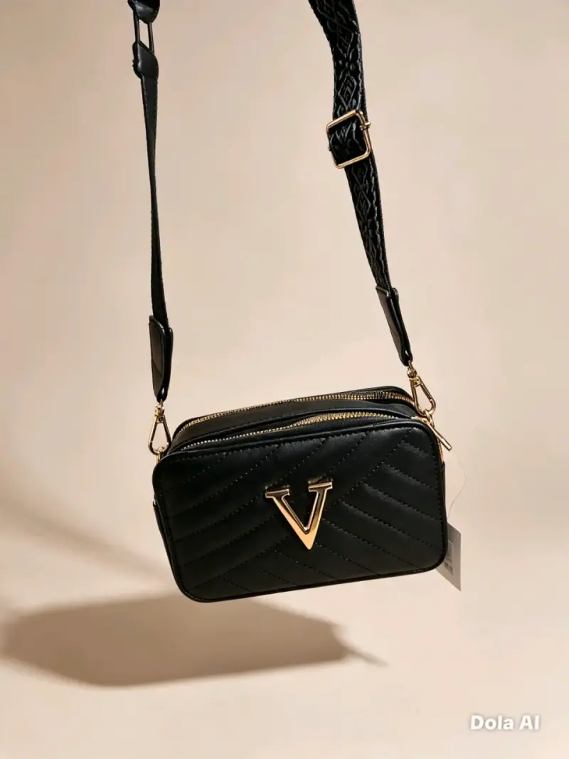Bolso bandolera pequeño con correa ajustable - 2
