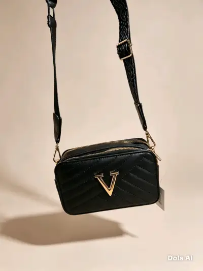 Bolso bandolera pequeño con correa ajustable - miniatura 2
