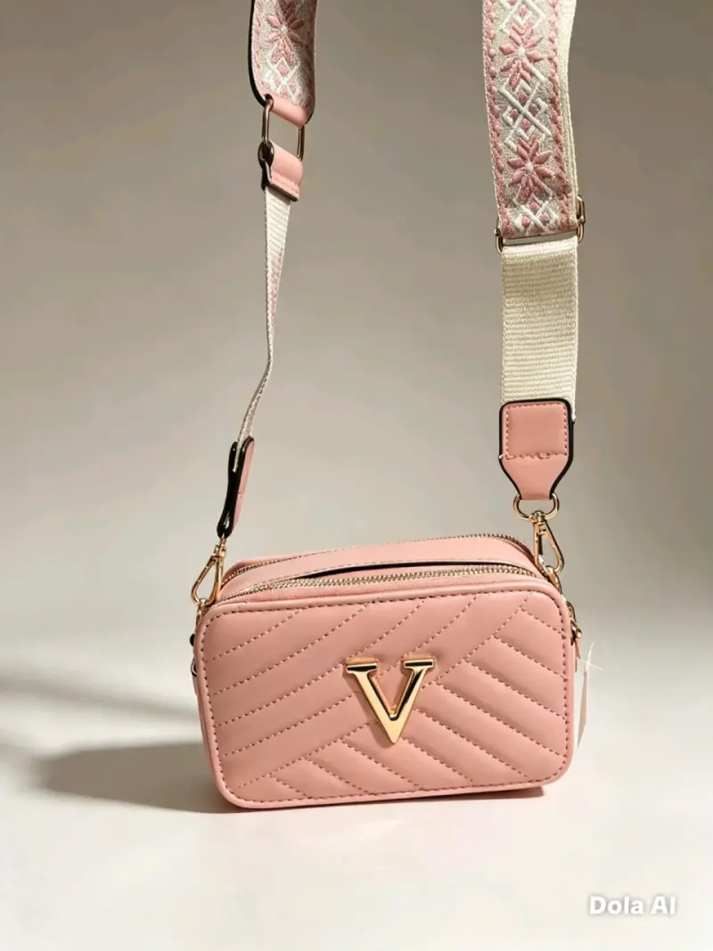 Bolso bandolera pequeño con correa ajustable - 4