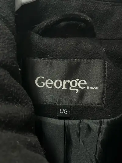 Abrigo negro  George - miniatura 2