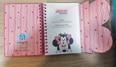 Agenda Minnie Mouse con diseño rosa - miniatura 3