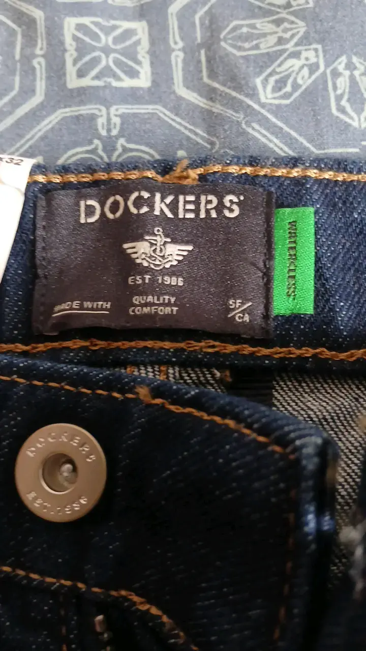 Jeans Dockers Straight Fit Stretch Talla 30x32 - 4