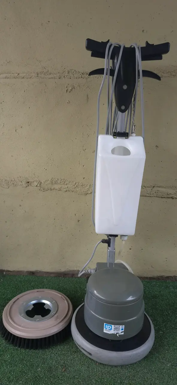 Máquina pulidora de pisos industrial con cepillo - 1