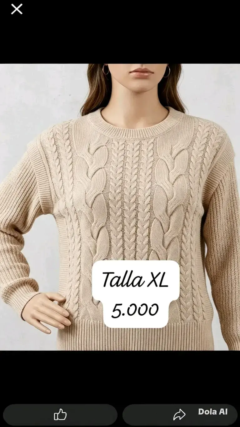 Suéter de mujer en varios colores y tallas - 6