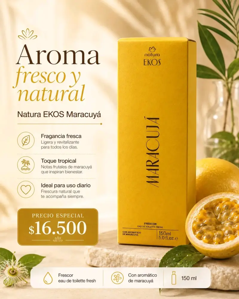 Perfume Natura EKOS Maracuyá 150ml
