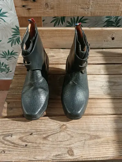 Botines de cueca /huaso talla 34 - miniatura 2