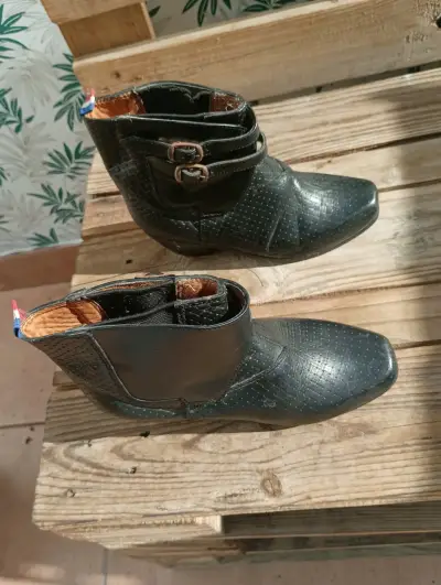 Botines de cueca /huaso talla 34 - miniatura 4
