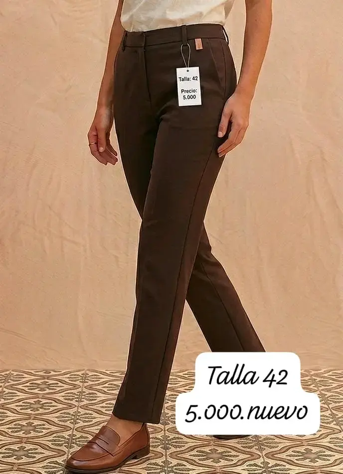 Pantalones de vestir marrones talla 42 nuevos