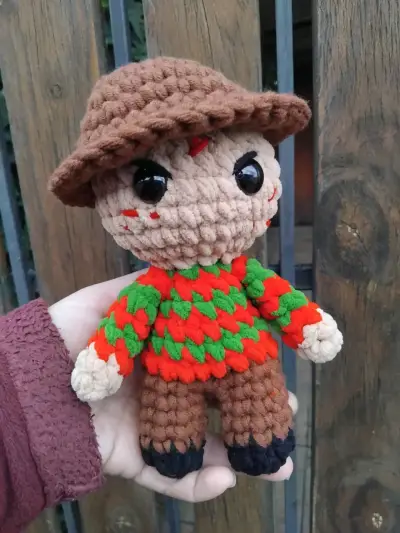 Amigurumi  Freddy Krueger - miniatura 1