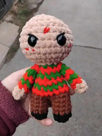 Amigurumi  Freddy Krueger - miniatura 2