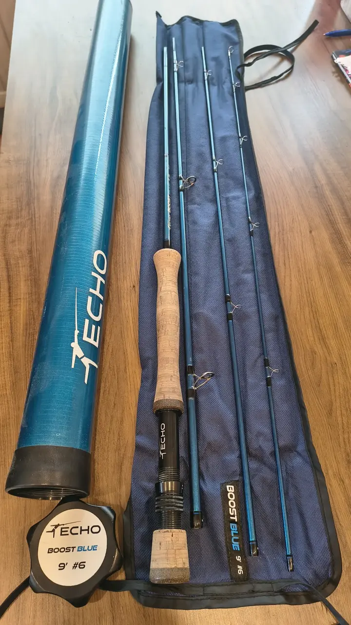 Caña de Pescar Echo Boost Blue 9' #6 - 1