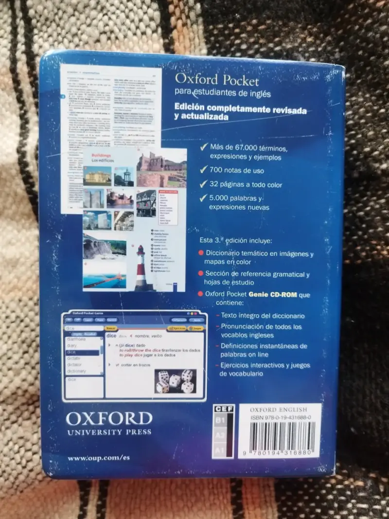 Diccionario Oxford Pocket Español-Inglés - 3