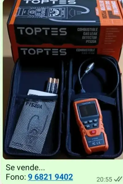Detector de Fugas de Gas Combustible TopTes PT520A - miniatura 1