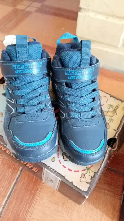 Zapatillas deportivas negras para niños - miniatura 1