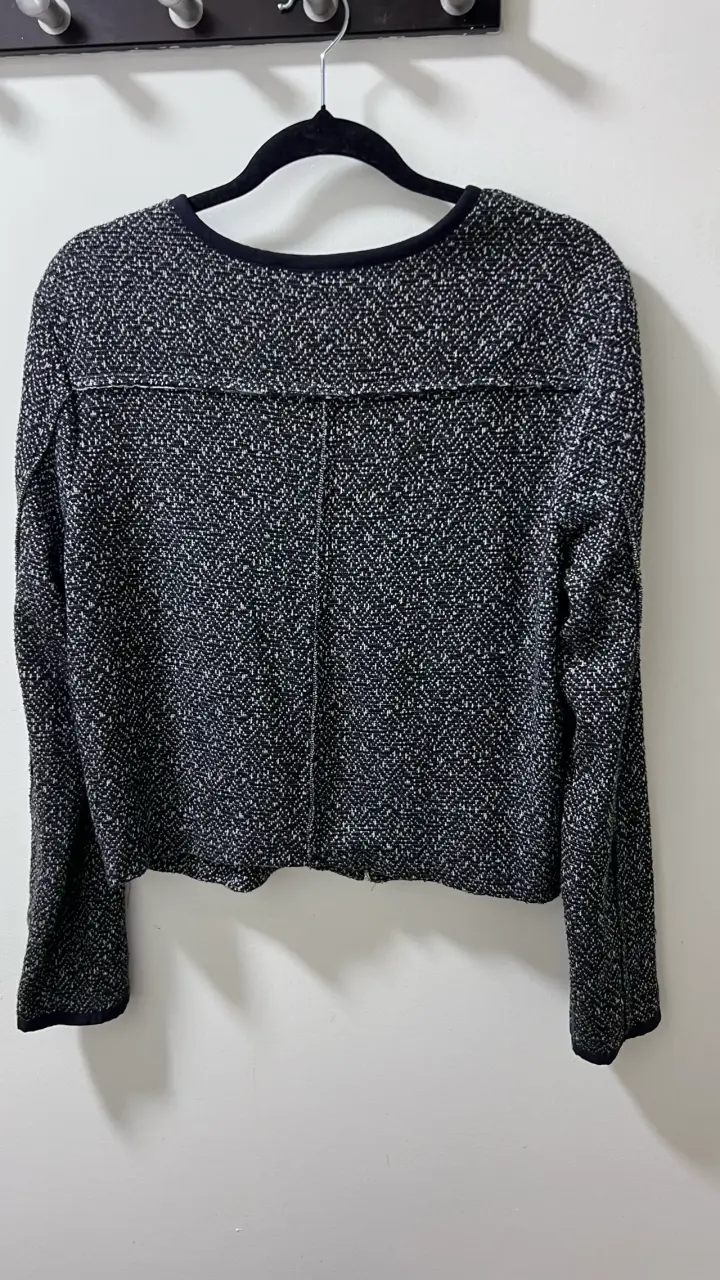 Chaqueta Metaphor negra con cierre - 3