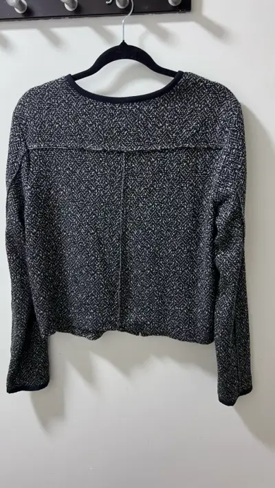 Chaqueta Metaphor negra con cierre - miniatura 3