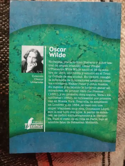 Libro El Retrato de Dorian Gray Ediciones Tricahue - miniatura 2