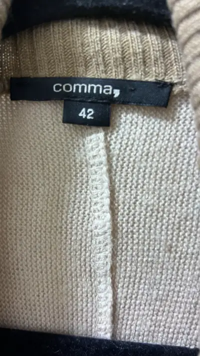 Cardigan de punto multicolor Comma - miniatura 2