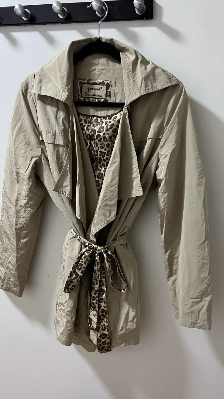 Trench beige / animal print - 3