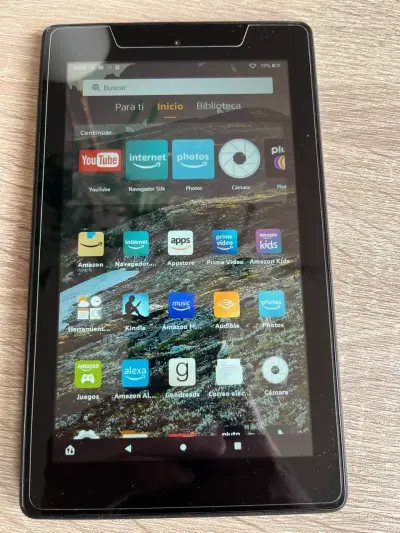 Tablet Amazon Fire 7 pulgadas en buen estado - miniatura 2
