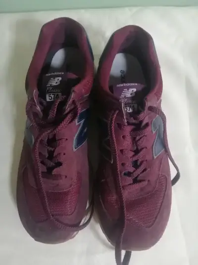 Zapatillas New Balance 574 Burdeos Hombre - miniatura 3