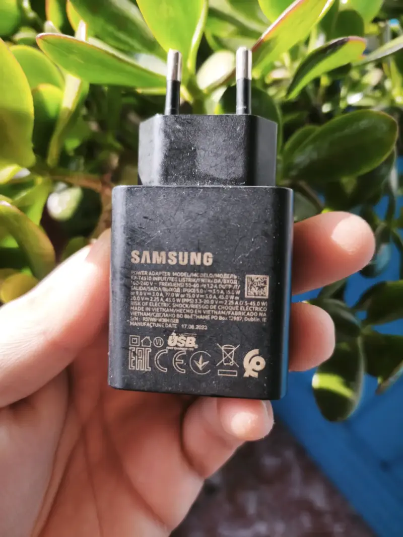 Cargador Samsung Super Fast Charging 45 wts - 2