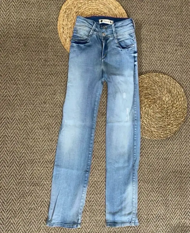 Jeans azul claro para mujer Wados - 1
