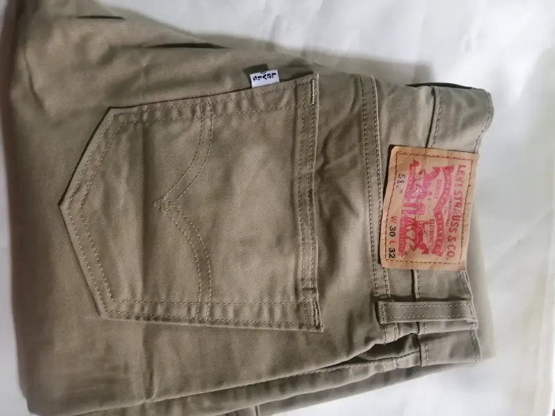 Jeans Levi's 511 Slim Fit Beige Talla 30 - 1