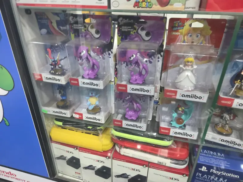 Figuras Amiibo Nintendo Splatoon y Super Mario - 1