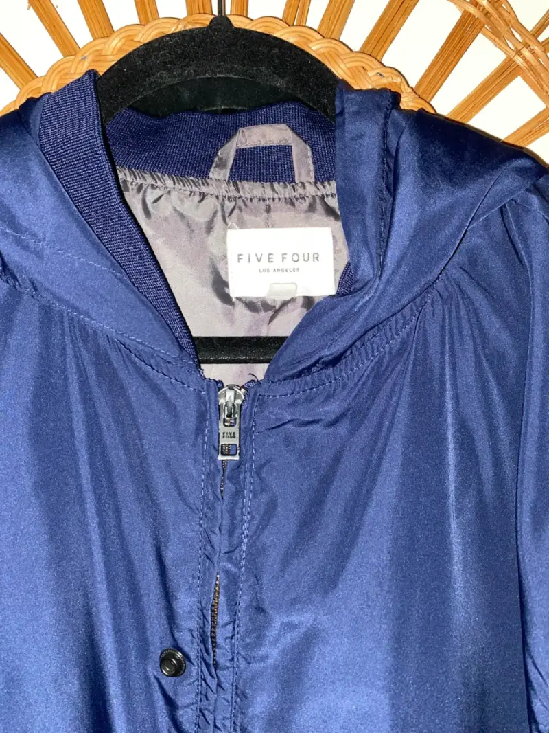 Chaqueta Azul Impermeable Five Four para Hombre - 3